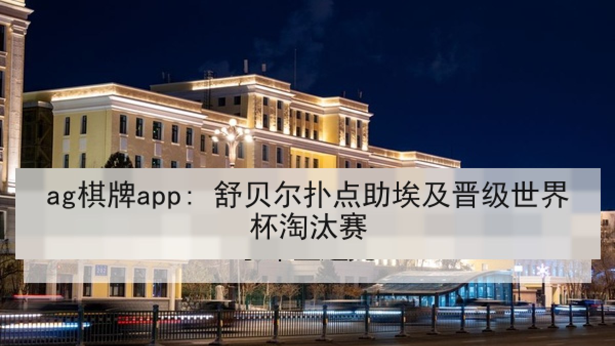 ag棋牌app: 舒贝尔扑点助埃及晋级世界杯淘汰赛